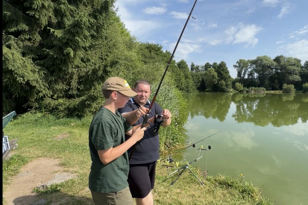 FOTO: S udicou do tábora. Letný tábor na Badíne ponúka netradičné zážitky, foto 3