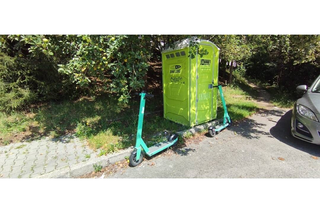 FOTO: Kolobežky v Sásovej , foto 1