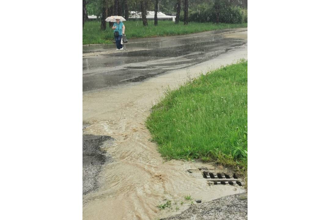 FOTO: Situácia v Banskej Bystrici počas letných dní, foto 2