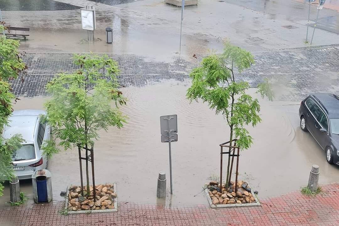 FOTO: Situácia v Banskej Bystrici počas letných dní, foto 3