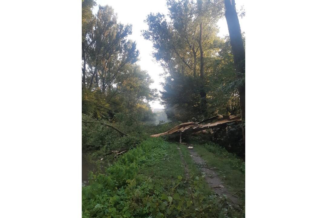 FOTO: Ničivá búrka sa prehnala Zvolenom, foto 4