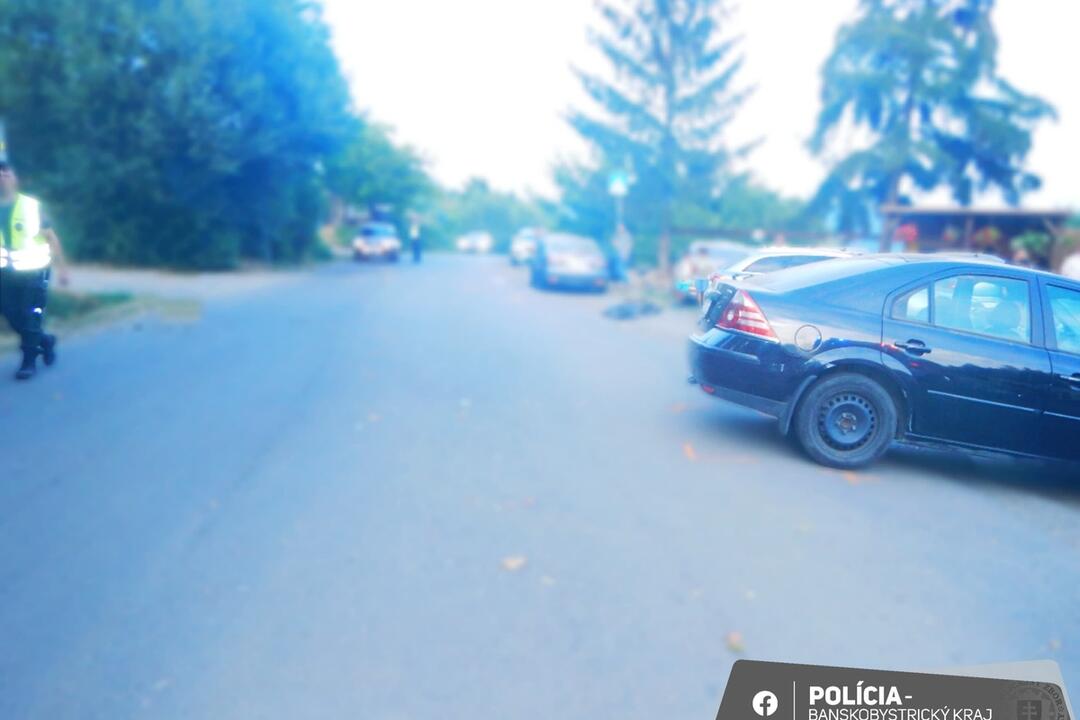FOTO: Dopravná nehoda pri Banskej Štiavnici, foto 2