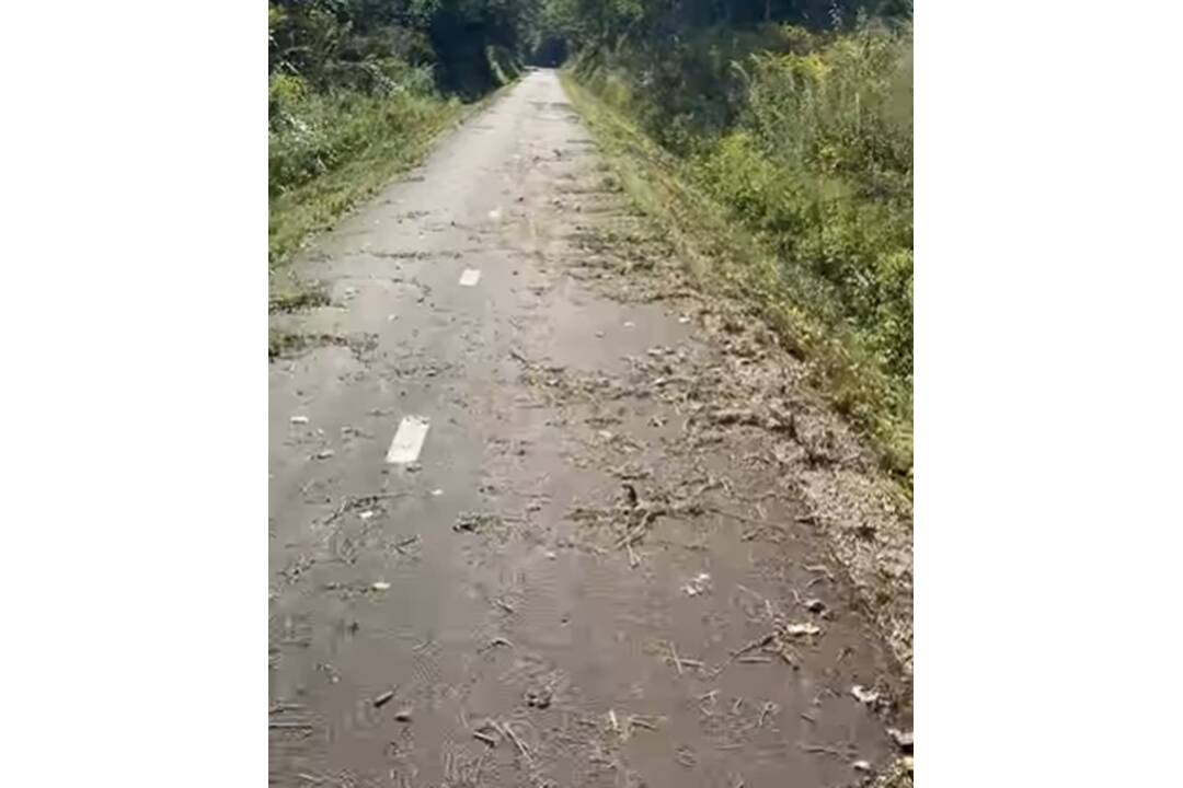 FOTO: Cyklotrasa v Poltári je pre cyklistov nebezpečná, foto 3