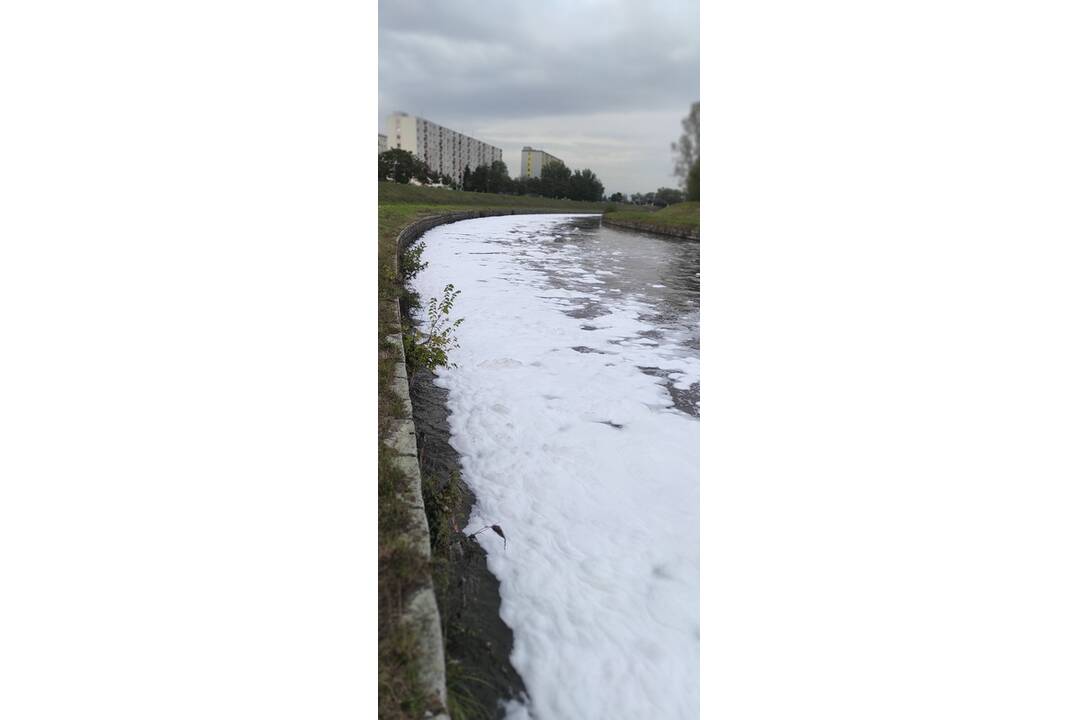 FOTO: Na Hrone sa objavila záhadná pena, foto 4