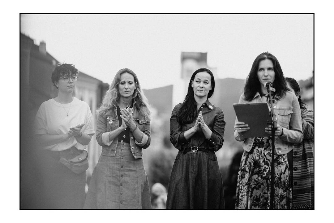 FOTO: Protestu na podporu Kultŕuneho štrajku podporila aj Banská Bystrica, foto 11