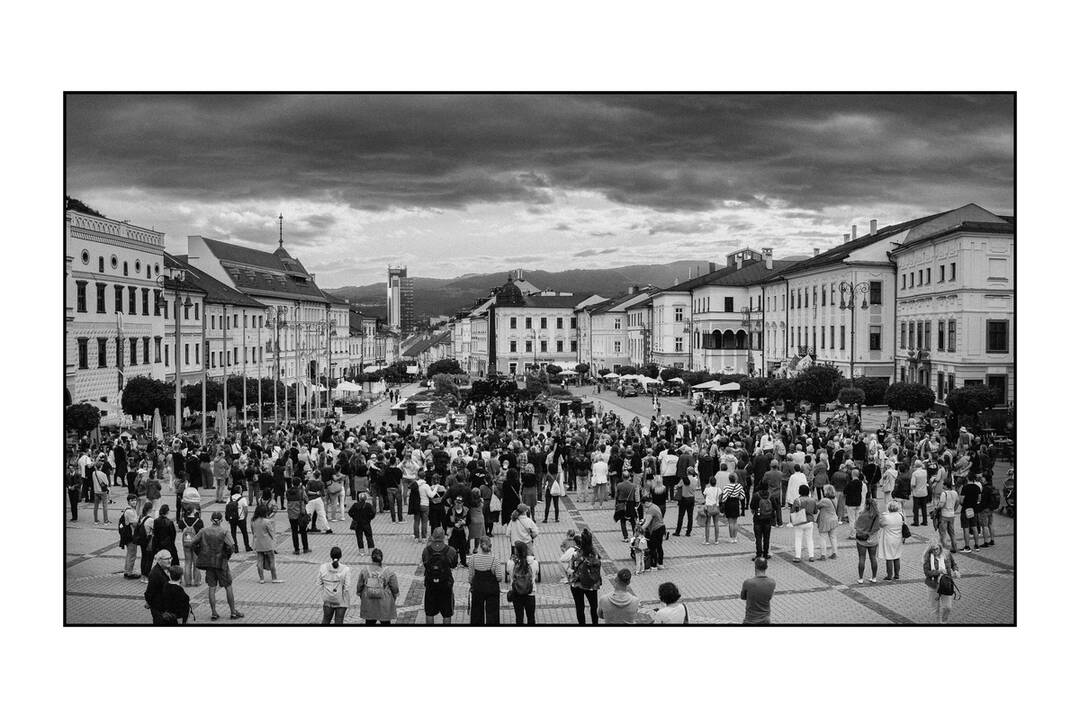 FOTO: Protestu na podporu Kultŕuneho štrajku podporila aj Banská Bystrica, foto 13
