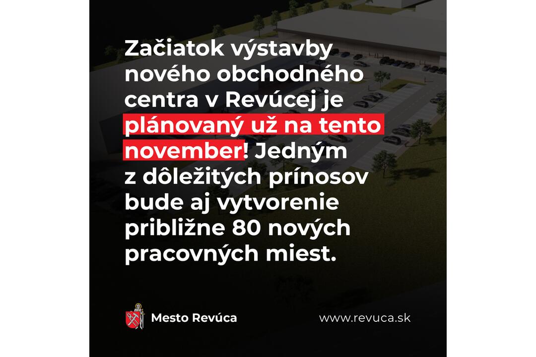 FOTO: Nové obchodné centrum v Revúcej, foto 9
