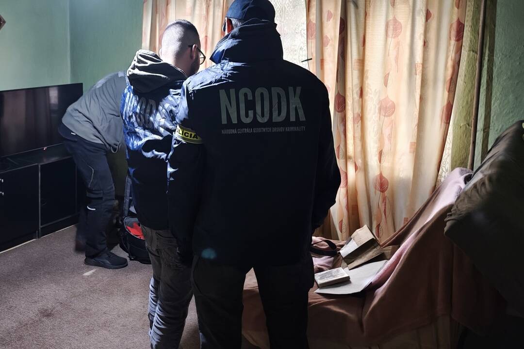 FOTO: Polícia pri domovej priehlaidke zadržala obvineného, foto 3