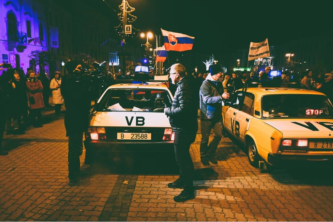 FOTO: Banská Bystrica sa preniesla do roku 1989, foto 4