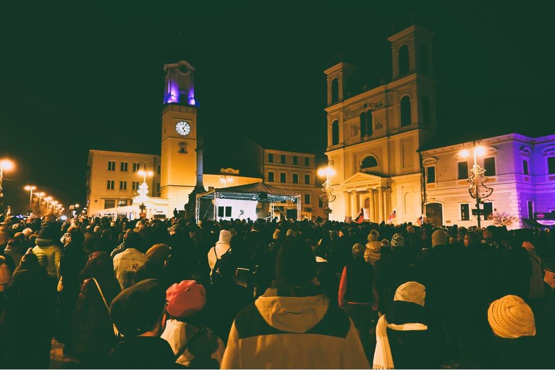 FOTO: Banská Bystrica sa preniesla do roku 1989, foto 12