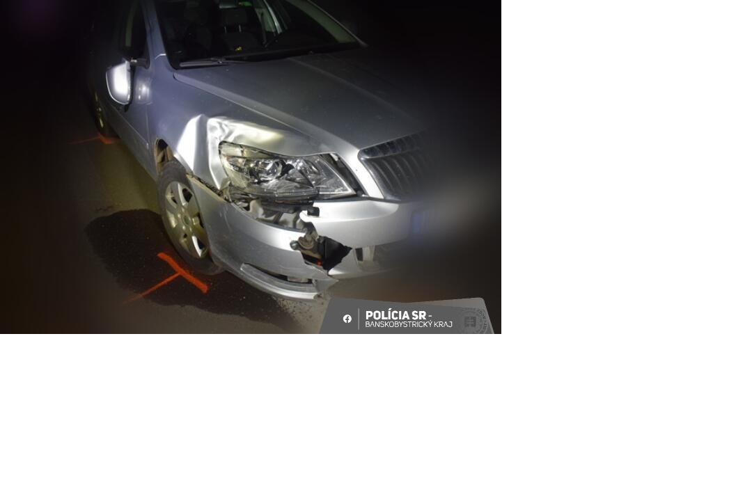 FOTO: Tragická nehoda v okrese Lučenec. Auto zrazilo chodca, foto 1