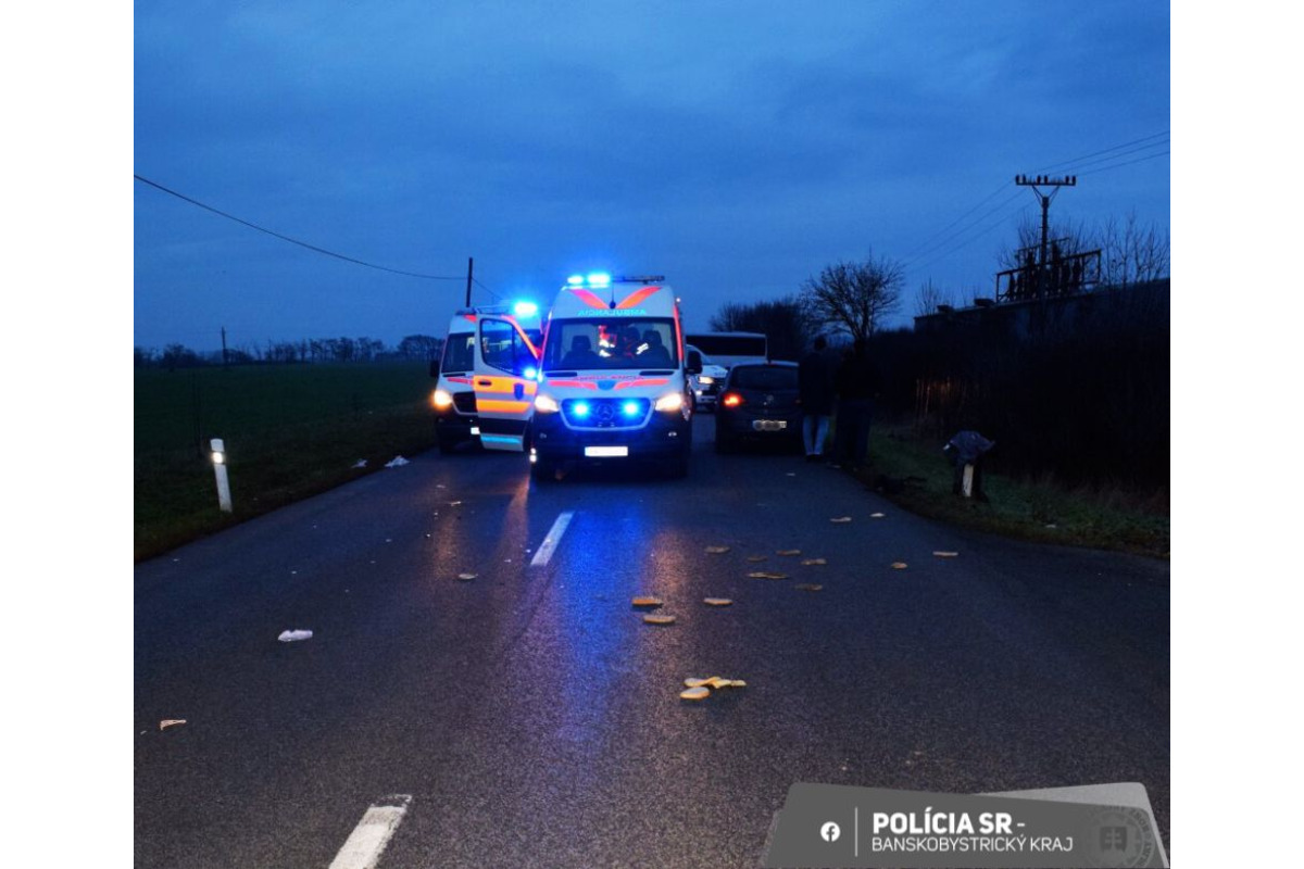 FOTO: Vodič zrazil pri Rimavskej Sobote 11-ročné dievča, utrpela vážne zranenia, foto 1