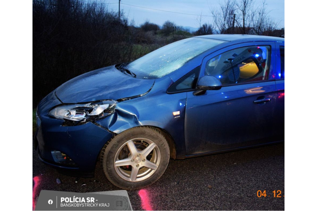 FOTO: Vodič zrazil pri Rimavskej Sobote 11-ročné dievča, utrpela vážne zranenia, foto 2