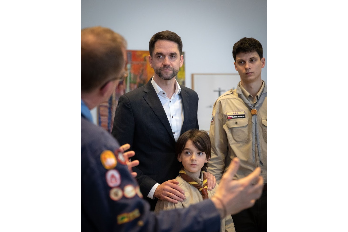 FOTO: Betlehemské svetlo skauti odovzdali primátorovi aj tento rok, foto 12