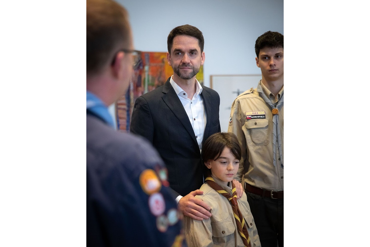 FOTO: Betlehemské svetlo skauti odovzdali primátorovi aj tento rok, foto 14