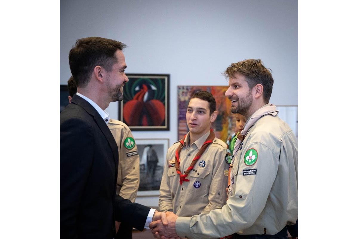 FOTO: Betlehemské svetlo skauti odovzdali primátorovi aj tento rok, foto 15