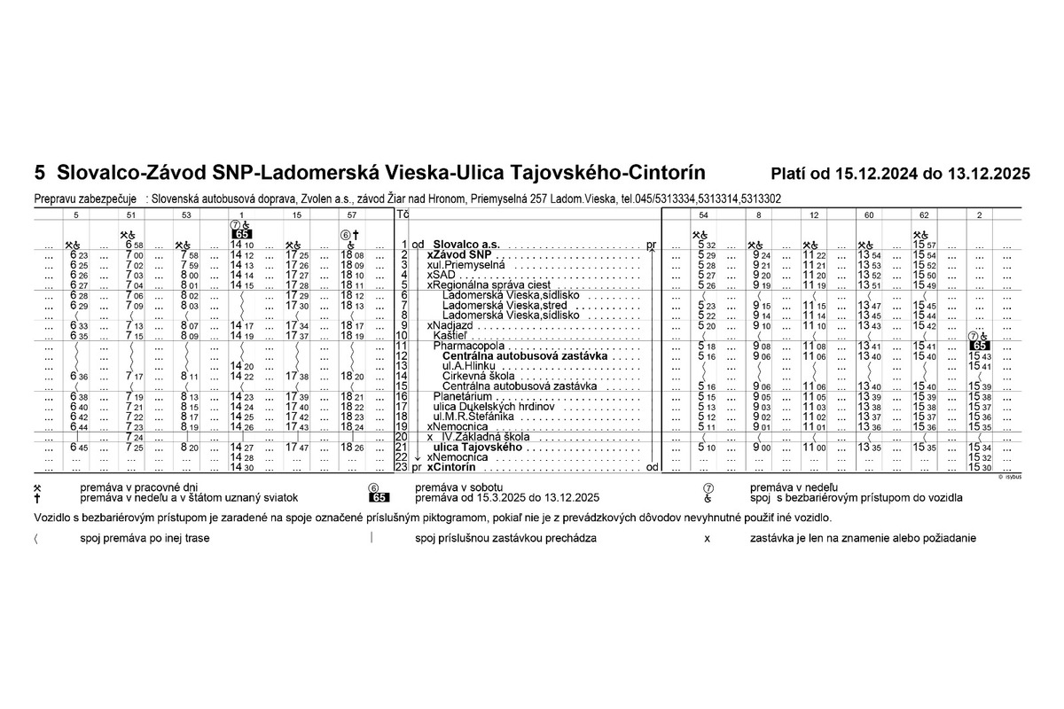 FOTO: Žiarčania, už ste si zvykli na nové cestovné poriadky MHD? Pozrite si prehľad zmien, foto 1