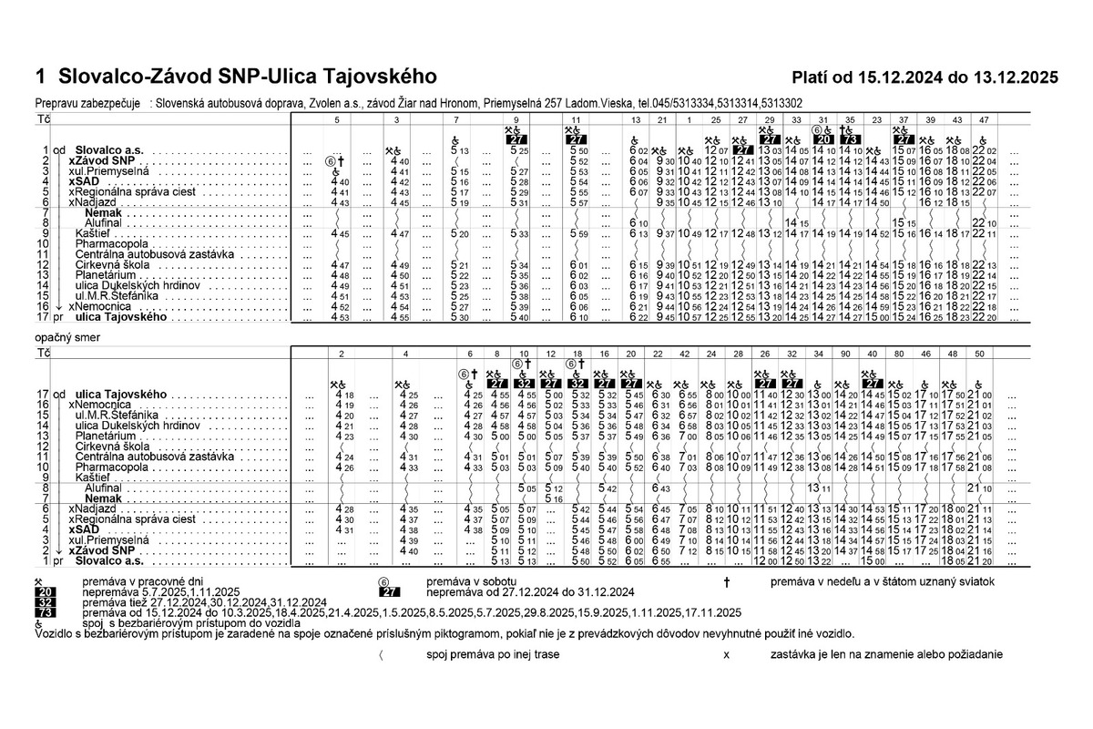 FOTO: Žiarčania, už ste si zvykli na nové cestovné poriadky MHD? Pozrite si prehľad zmien, foto 4