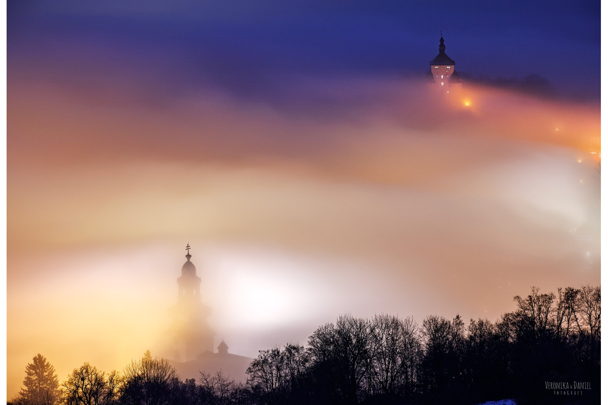 FOTO: Fotograf Daniel zachytáva čarovné chvíle Banskej Štiavnice. Hmla a svetlo tvoria v jeho tvorbe magické scenérie, foto 11