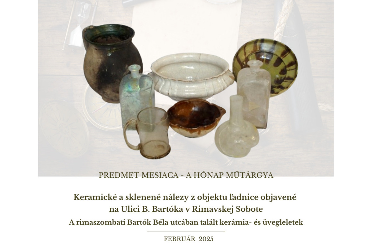 FOTO: V Rimavskej Sobote vystavia keramické a sklenené nálezy z objektu ľadnice, foto 4