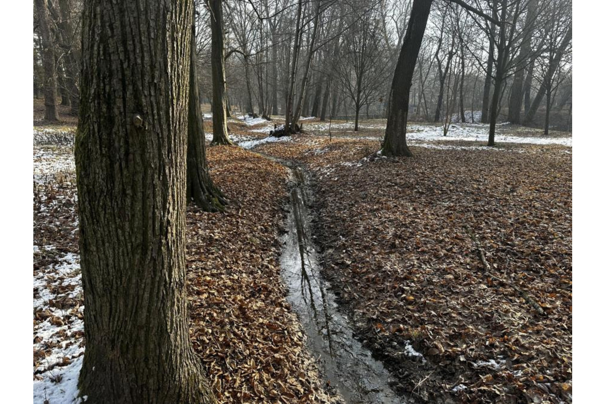 FOTO: V Lučenci pracujú na obnove prítoku vody do mestského parku, foto 1