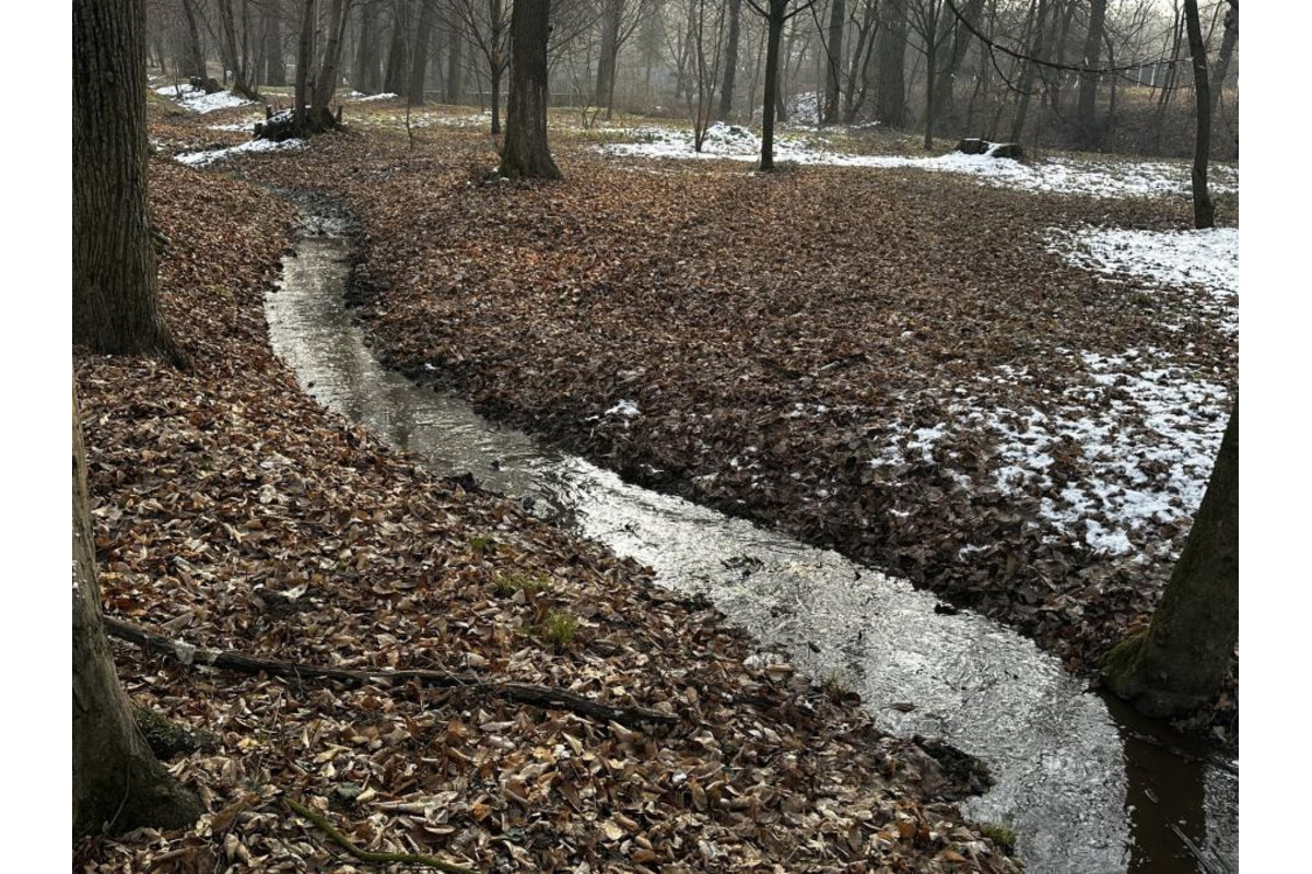 FOTO: V Lučenci pracujú na obnove prítoku vody do mestského parku, foto 2