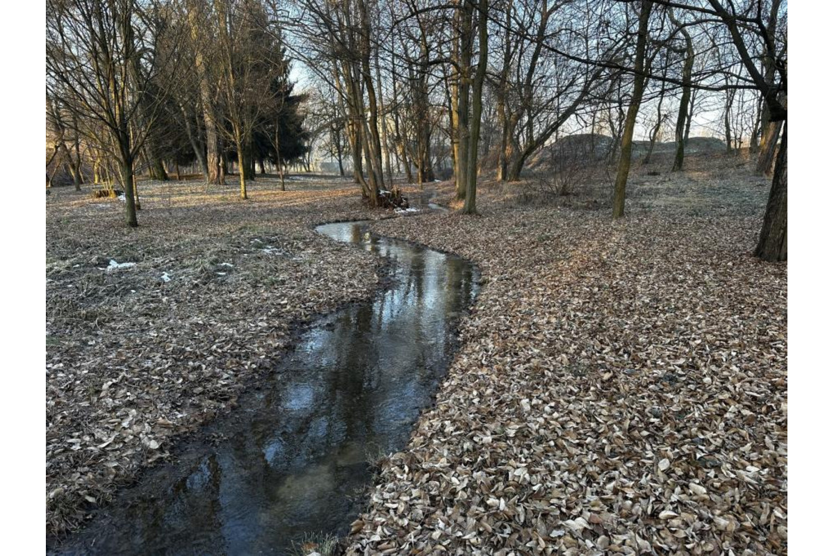 FOTO: V Lučenci pracujú na obnove prítoku vody do mestského parku, foto 3
