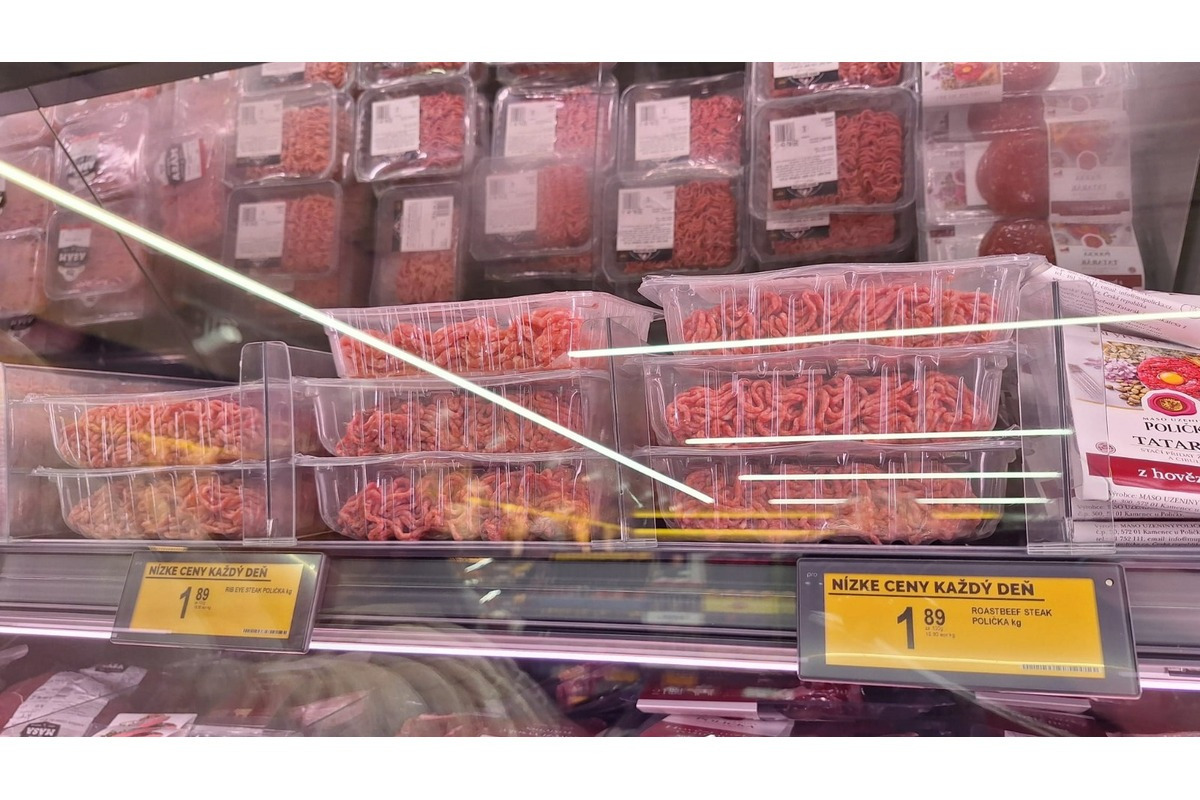 FOTO: Ceny potravín v bratislavskej predajni, foto 1