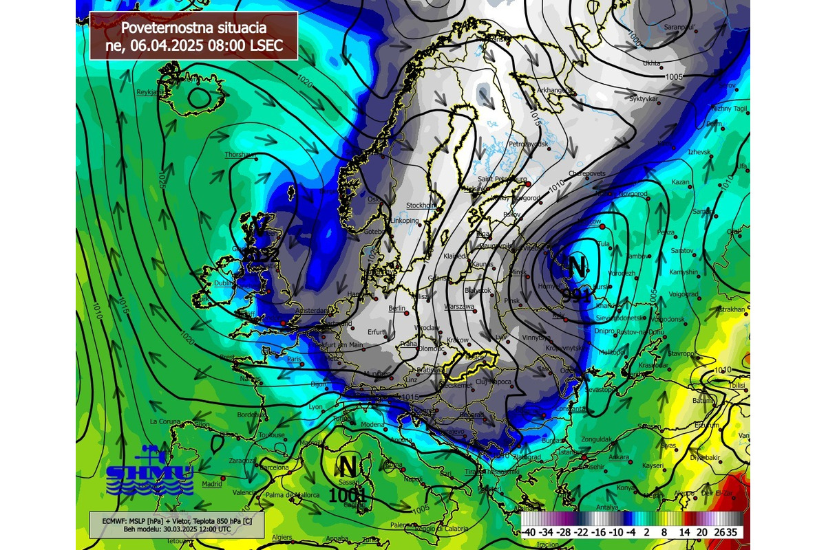 FOTO: Cez víkend sa na Slovensku poriadne ochladí, čakajte mráz aj sneženie, foto 1