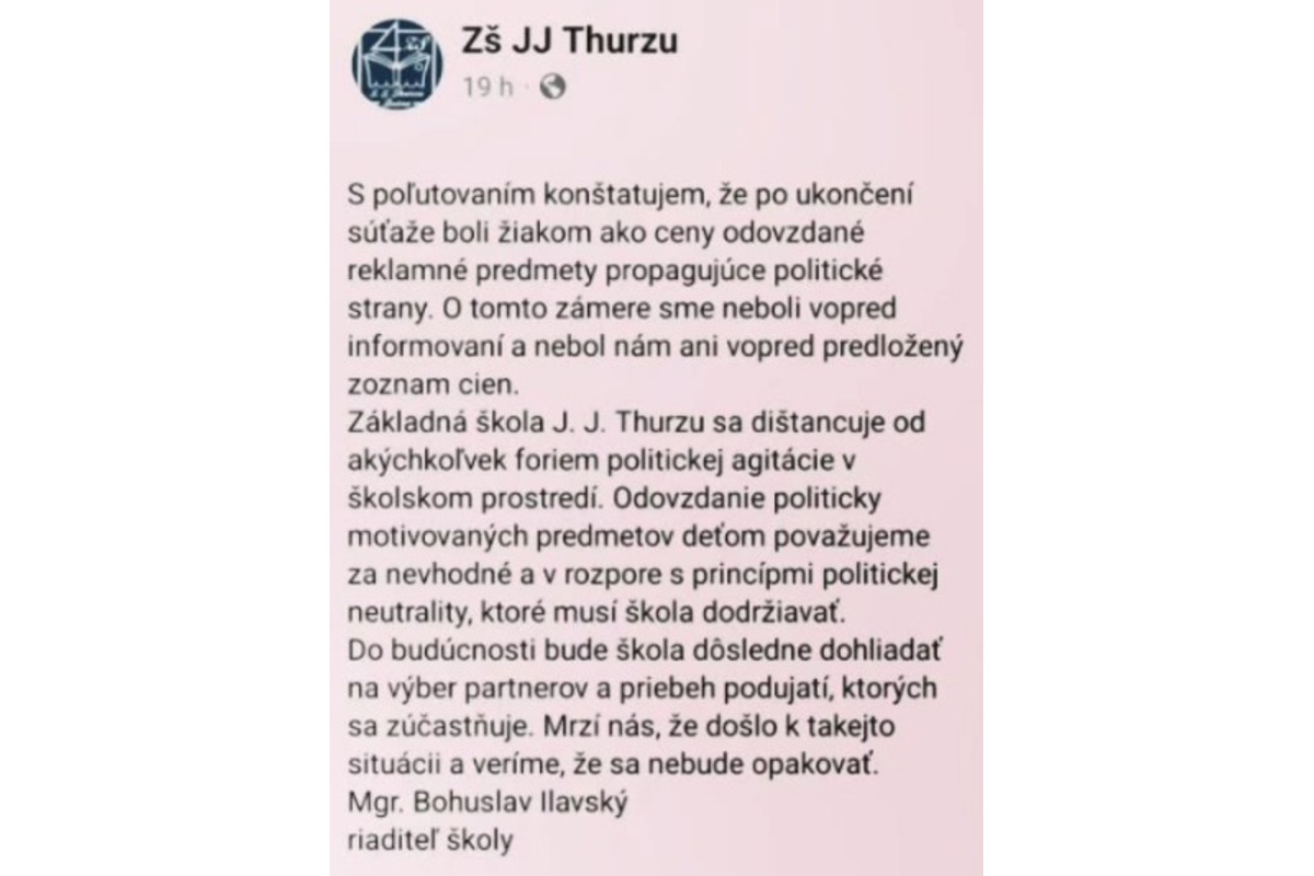 FOTO: Politické ceny pre deti? V Detve rozdávali materiály Smeru a Republiky, foto 2