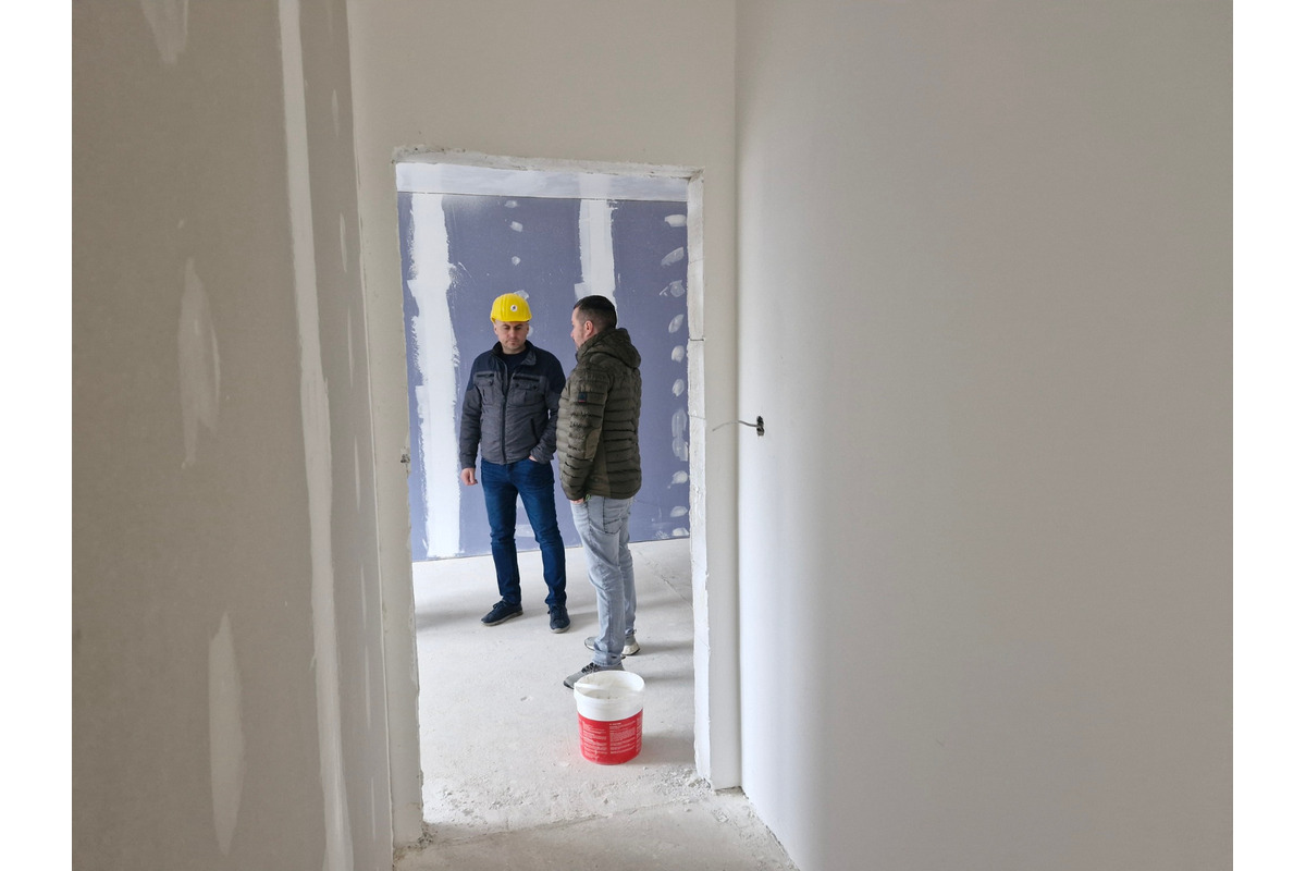 FOTO: V Revúcej napreduje výstavba nájomných bytov, foto 2