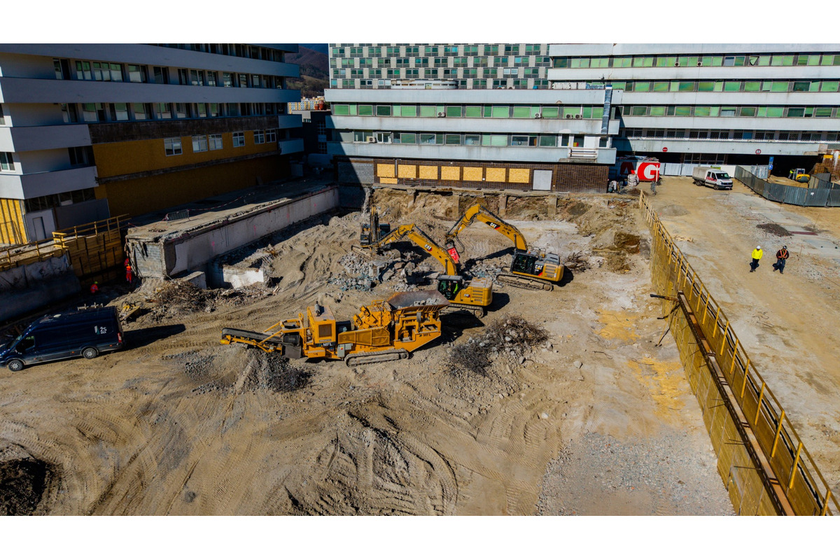 FOTO: Ako pokračuje výstavba v Rooseveltovej nemocnici, foto 3