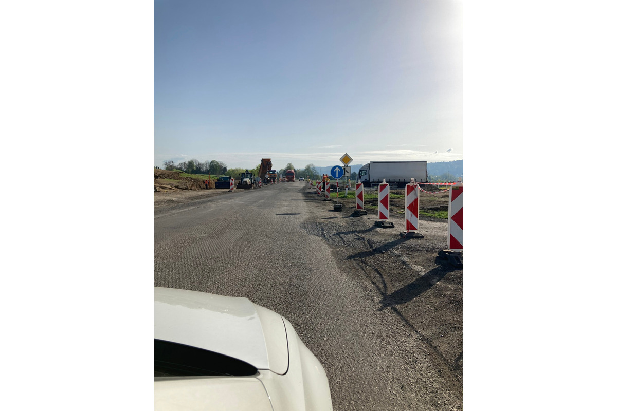 FOTO: Vodiči, pozor na nové dopravné obmedzenia pri Sliači, foto 1