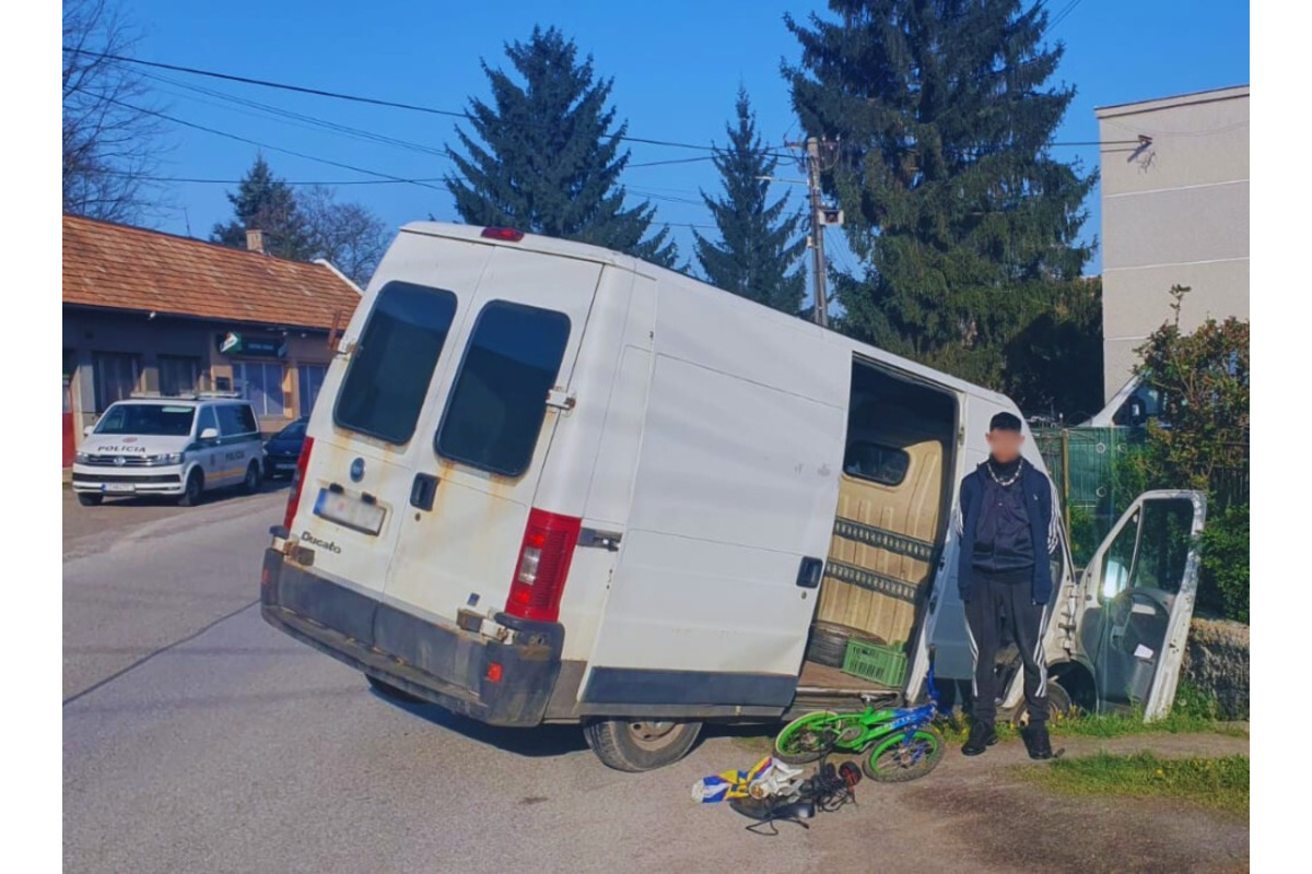 FOTO: Zlodej vykradol vo Fiľakove pivnice, ukradol aj dodávku, ale ďaleko neušiel, foto 2