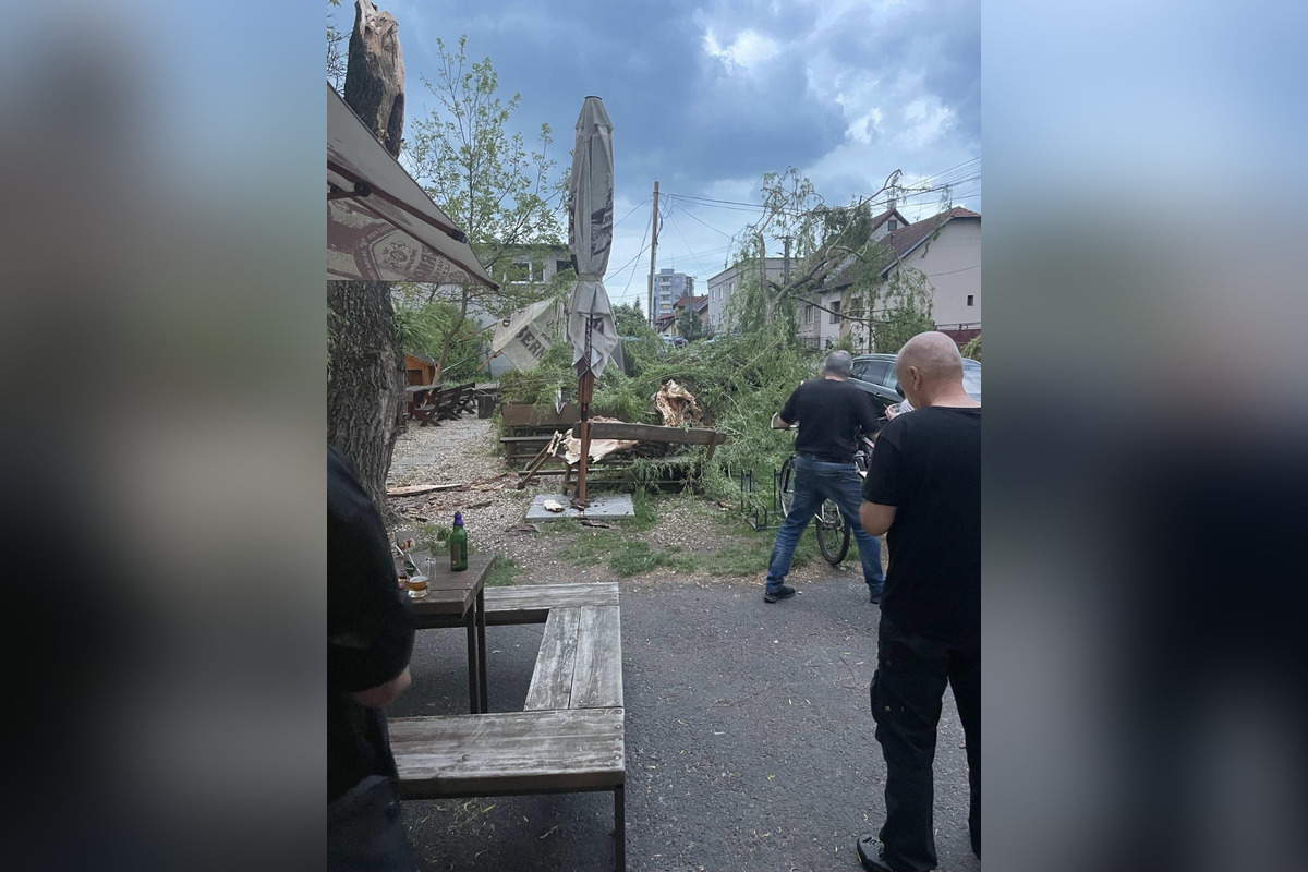 FOTO: Ikonický Hostinec Pod Vŕbou v Zvolene prišiel o svoju vŕbu, foto 4