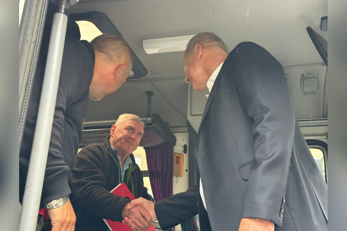 FOTO: Banská Bystrica posiela do ukrajinského mesta Sumy autobus pomoci, foto 2