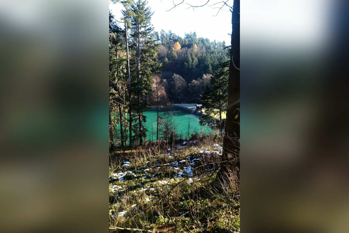 FOTO: Tajomný tyrkysový klenot nad Štiavnicou. Objavte Veľkú Vodárenskú, foto 7