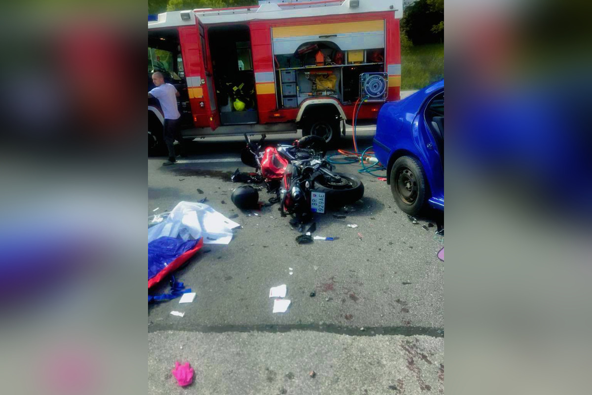 FOTO: Nehoda pri obci Nemecká, foto 1