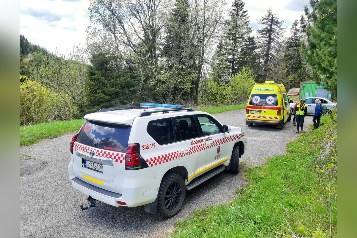 FOTO: Horskí záchranári ratovali ženu v Nízkych Tatrách, foto 2