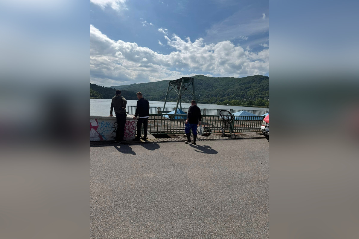 FOTO: Záchranná akcia pri zvolenskej priehrade, foto 3