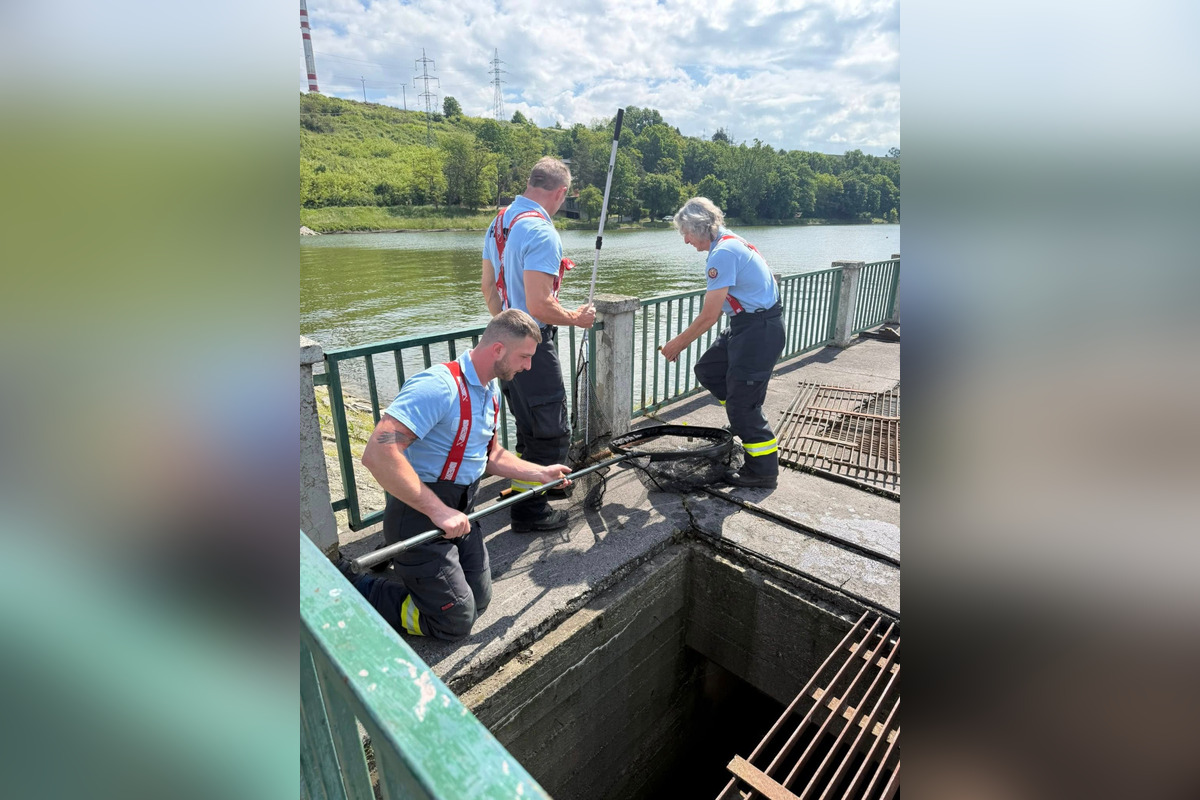 FOTO: Záchranná akcia pri zvolenskej priehrade, foto 5