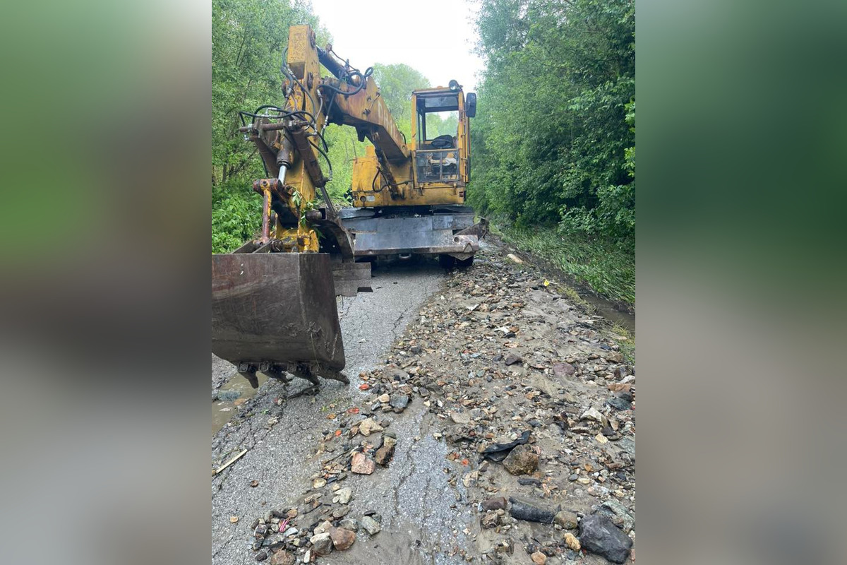FOTO: Podpoľanie zasiahla intenzívna búrka, v Hrochoti ulice zatopila voda, foto 6