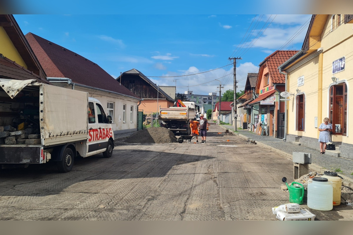 FOTO: Rekonštrukcia Radničnej ulice vo Fiľakove, foto 6