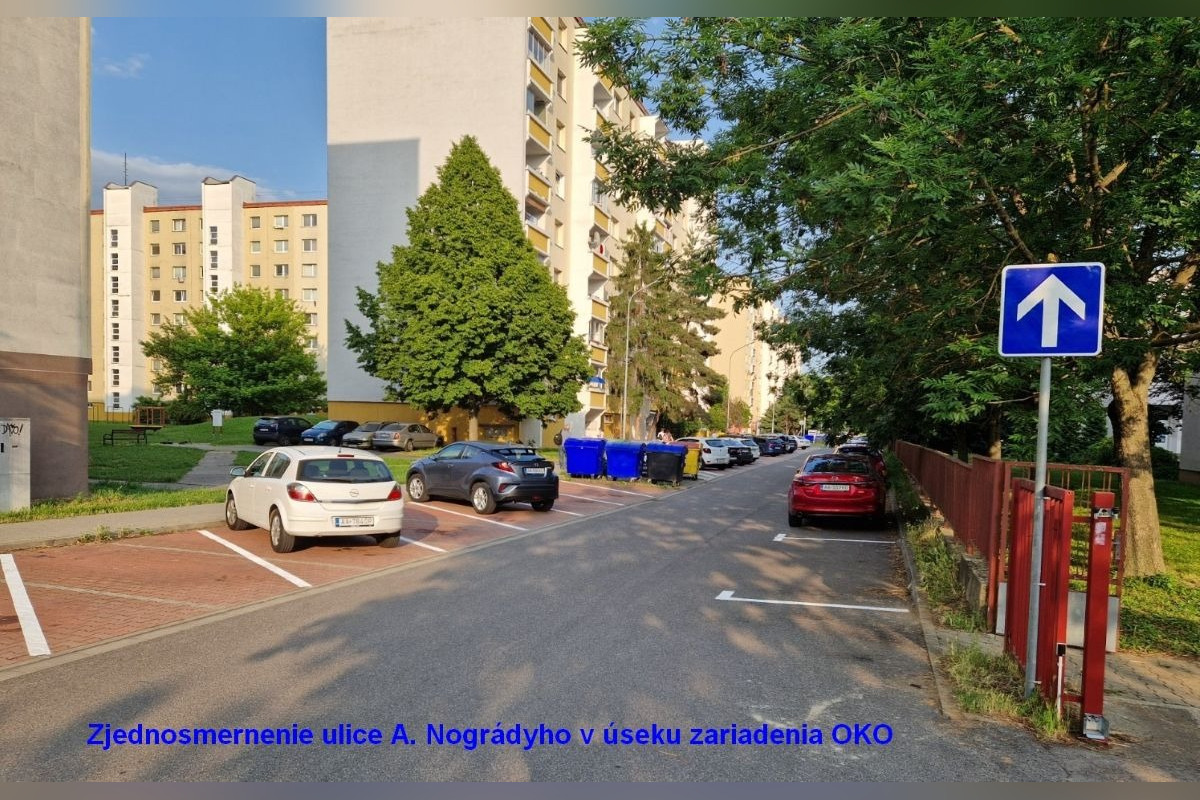 FOTO: Zjednosmernenie ulice Nográdiho vo Zvolene, foto 2