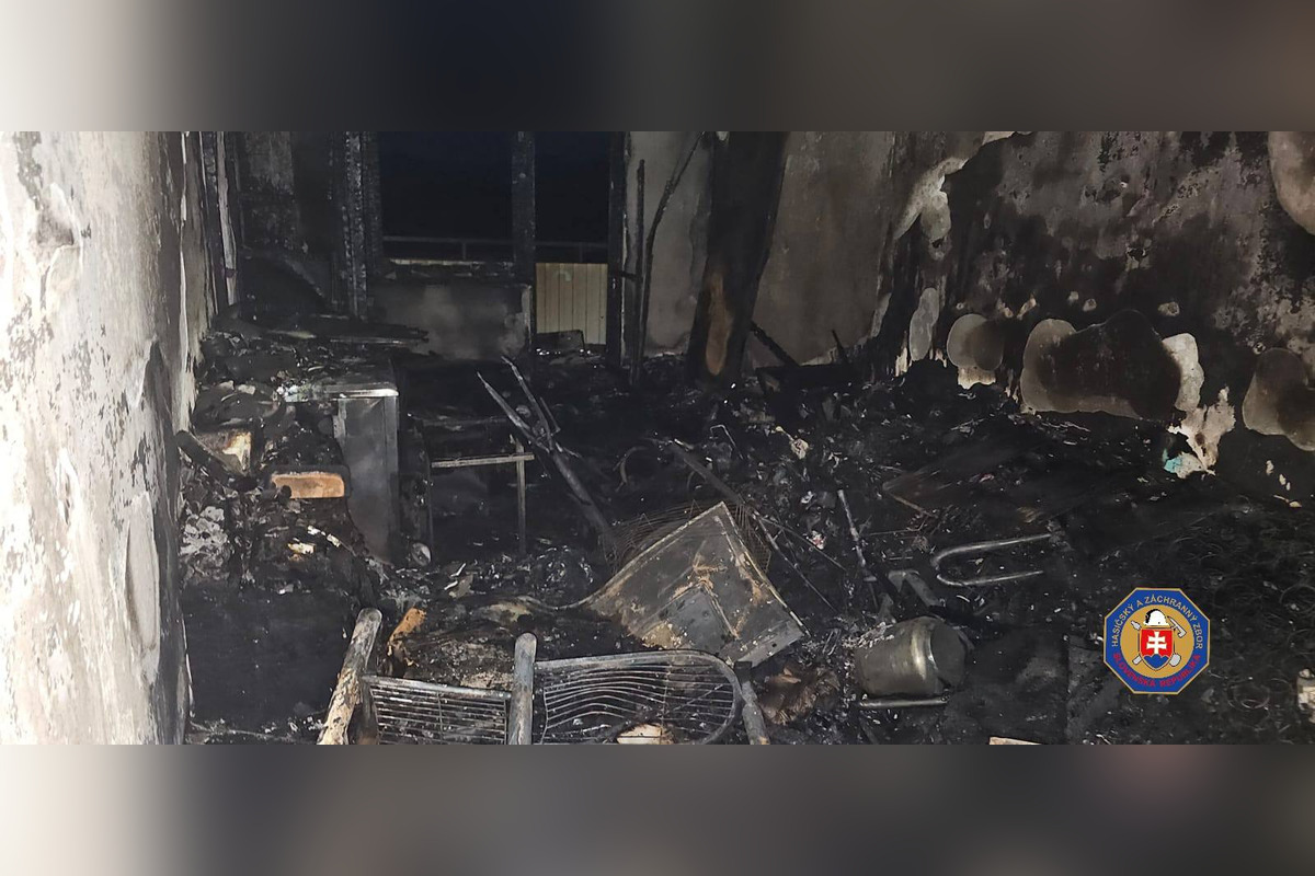 FOTO: Požiar v Žiari nad Hronom, foto 2