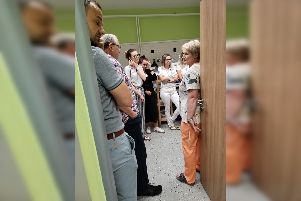 FOTO: Zahraničná návšteva v banskobystrickej nemocnici, foto 1