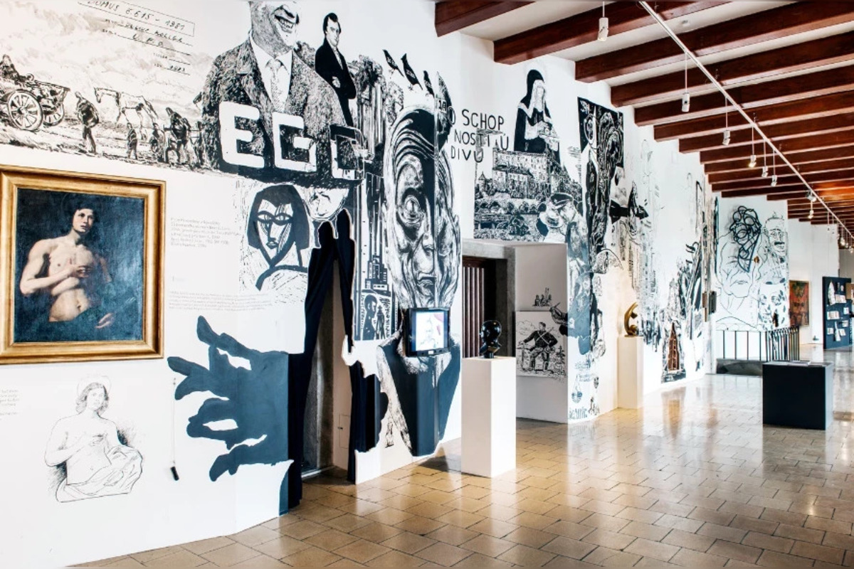 FOTO: Dielo zo Zvolenského zámku od českých umelcov skončilo v kontajneri, foto 5