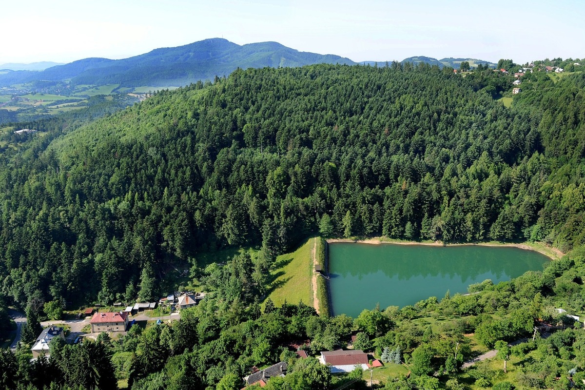 FOTO: Tajch Klinger v Banskej Štiavnici, foto 1
