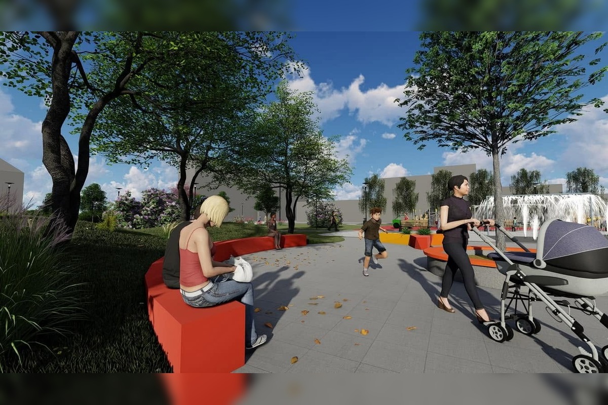 FOTO: Vizualizácia projektu Obnova Tuhárskeho námestia, foto 3