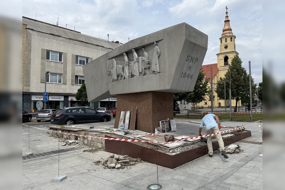FOTO: Oprava Valašky na zvolenskom námestí, foto 6